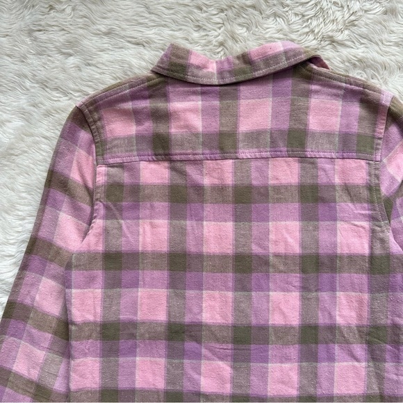 Spell & The Gypsy Top Maverick Flannel Button Down Shirt Lilac XXS NWT New - Picture 6 of 12